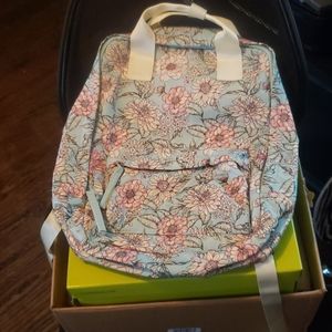 Floral back pack